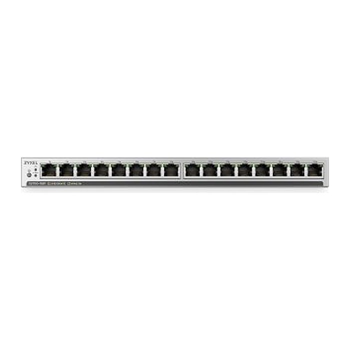 Zyxel 16 Port PoE+ 135W Gigabit Unmanaged Switch, Slimline