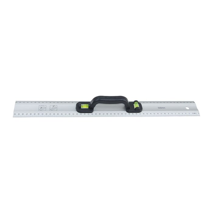 Werkzeyt Lineal 50,0 cm, silber