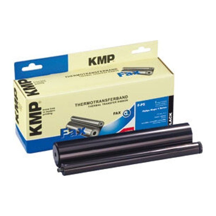 KMP F-P5 schwarz Thermo-Druckfolie kompatibel zu PHILIPS PFA351/PFA352, 1 Rolle