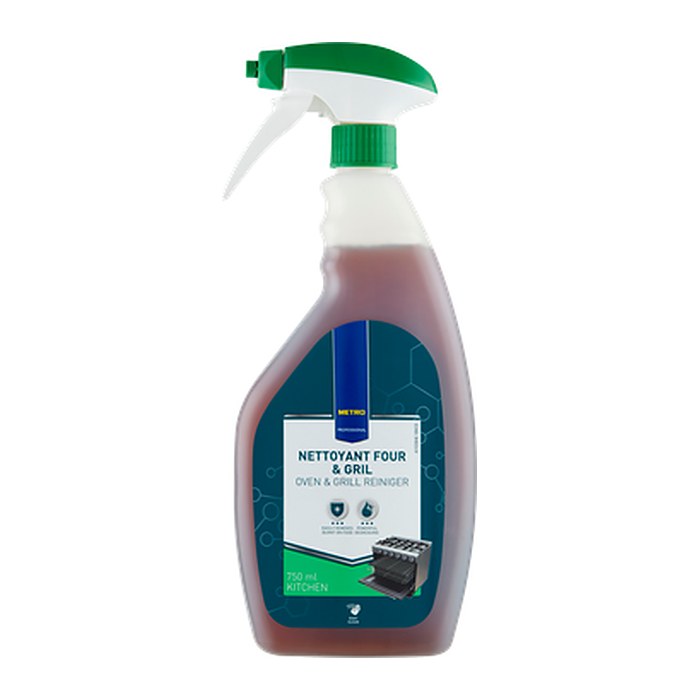 METRO PROFESSIONAL Ofen- und Grillreiniger Küchenreiniger 750 ml, 1 St.