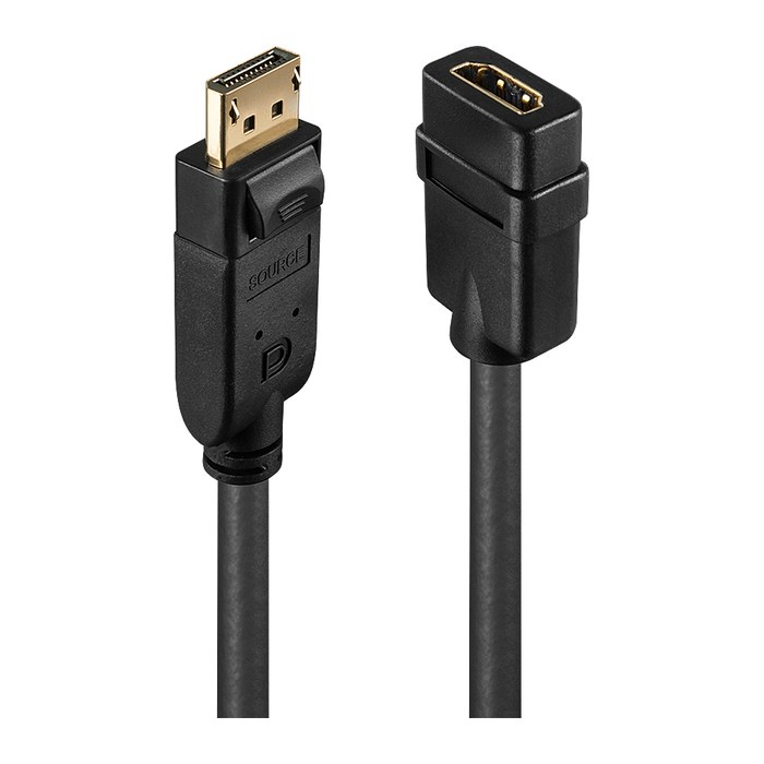 LINDY Konverter DisplayPort auf HDMI 1.3 Passiv 1080p 0.15m