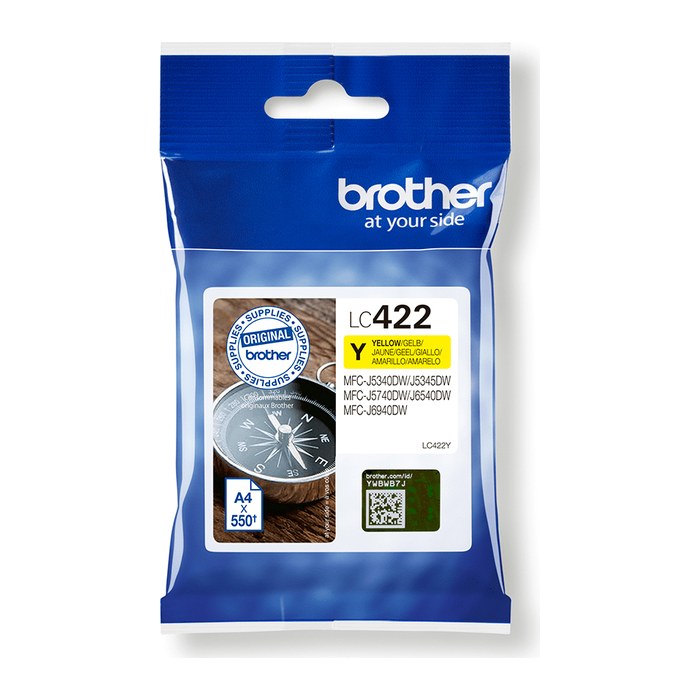 brother LC-422Y gelb Druckerpatrone