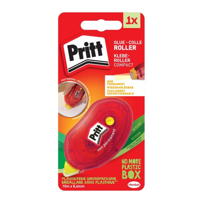 Pritt compact Kleberoller wieder ablösbar, 1 St.