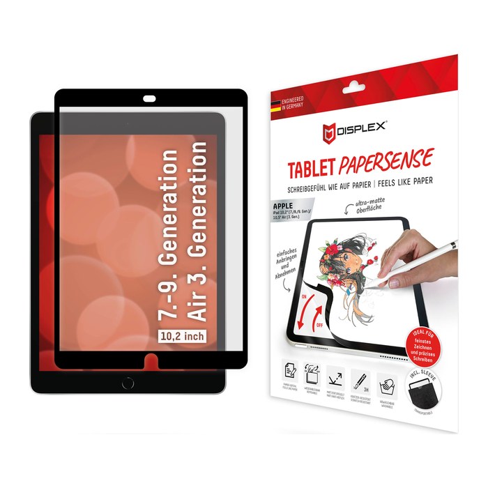 DISPLEX® Papersense Display-Schutzfolie für Tablets