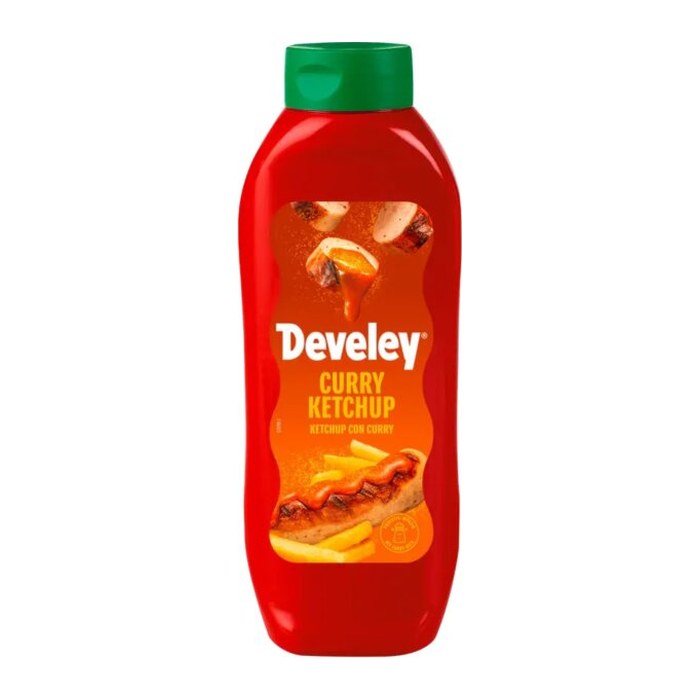 Develey Curry Ketchup 875,0 ml, 1 St.
