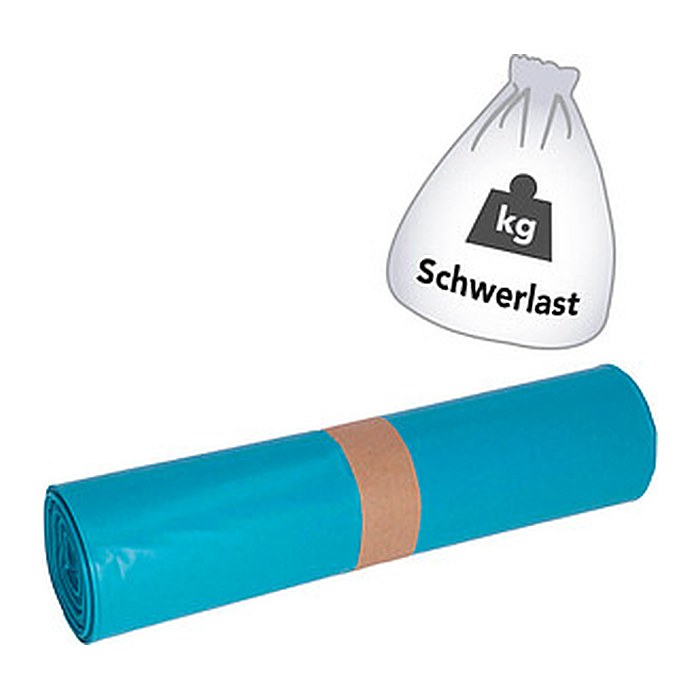 DEISS Schwerlastsäcke STANDARD® 120,0 l blau 60 µm, 25 St.