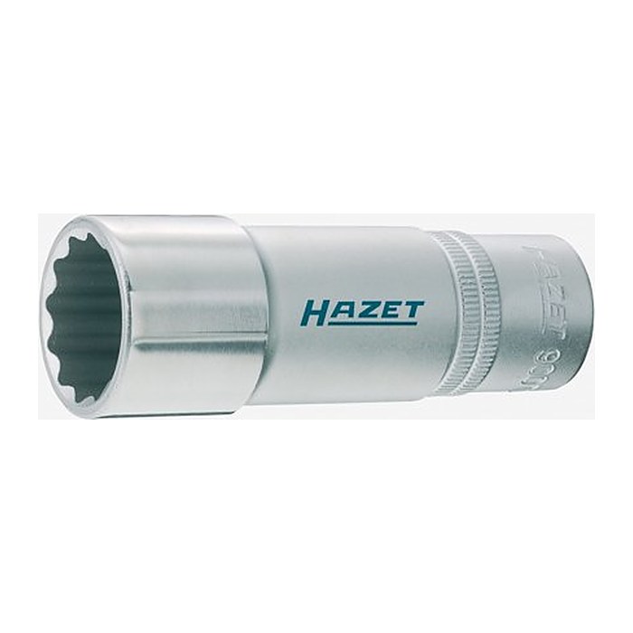 HAZET 1/2 Zoll 12-kant lang Steckschlüsseleinsatz Größe: 14,0 mm