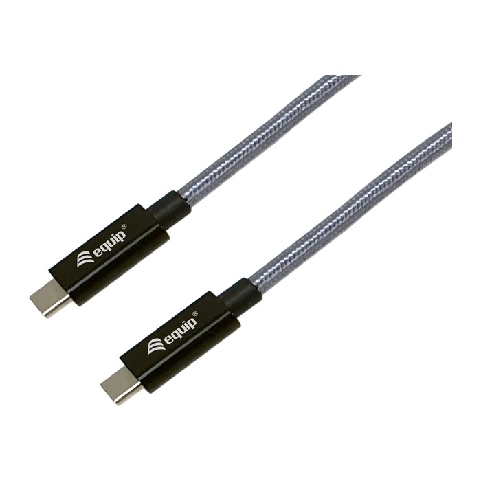 Equip Kabel USB-C3.2->C Gen2x2 PD240W St/St 2.00m schwarz