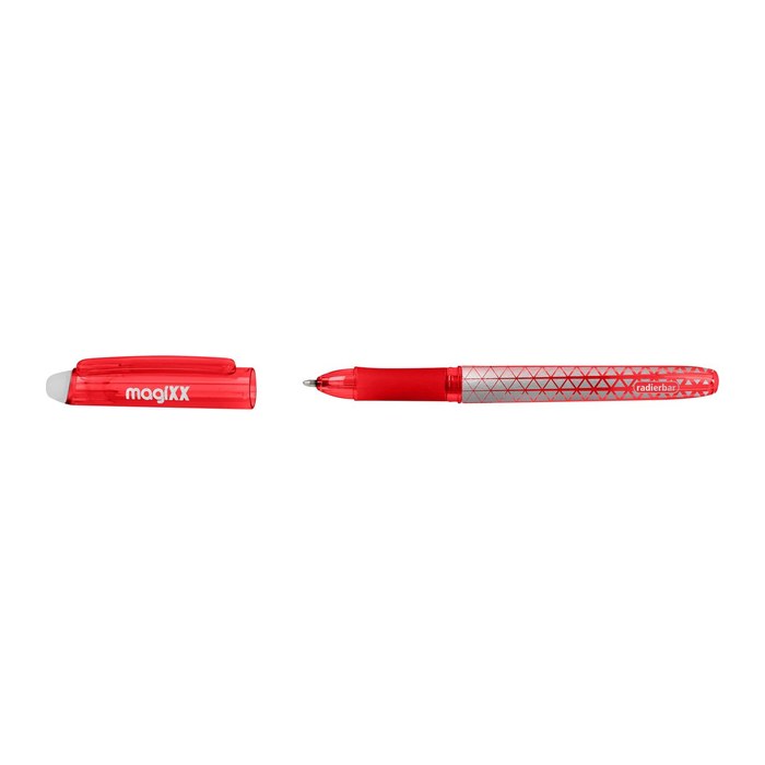 ONLINE® magiXX Classic Gelschreiber rot/silber 0,7 mm, Schreibfarbe: rot, 1 St.