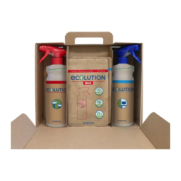 Dr. Schnell ECOLUTION Starterkit Allzweckreiniger 3x 20 g, 3 St.
