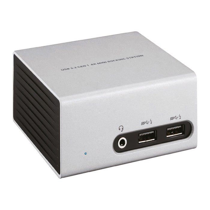 Club3D 4K Mini-Dockingst USB3 ->4xUSB3/HDMI/DVI/LAN silber retail