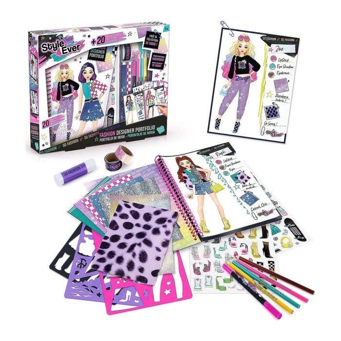 Canaltoys Fashion Designer Portfolio Teens
