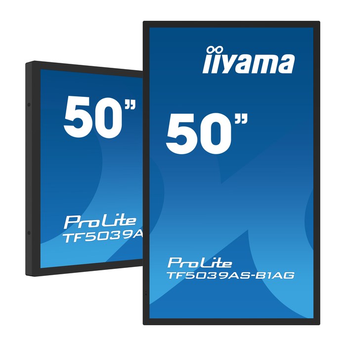 IIYAMA 125.7cm(49,5") TF5039AS-B1AG 16:9 M-Touch 2xHDMI+DP