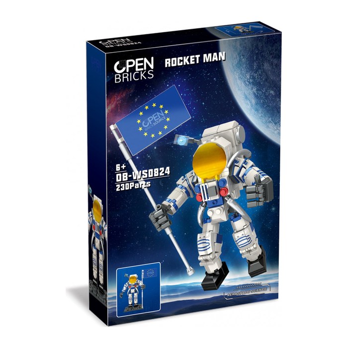 OPEN BRICKS OB-WS0824 Rocket Man Bausatz