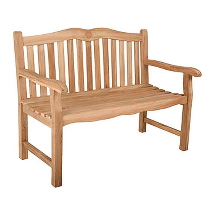 Garden Pleasure Gartenbank ROMANG 940262 braun Holz 120,0 cm