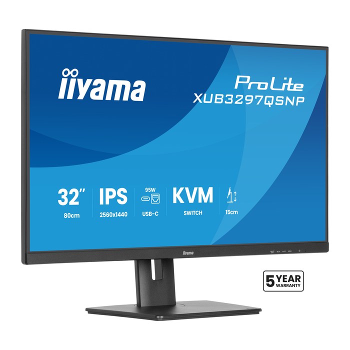 IIYAMA 80.0cm (32,0") XUB3297QSNP-B1 16:9 2xHDMI+DP+USB-C