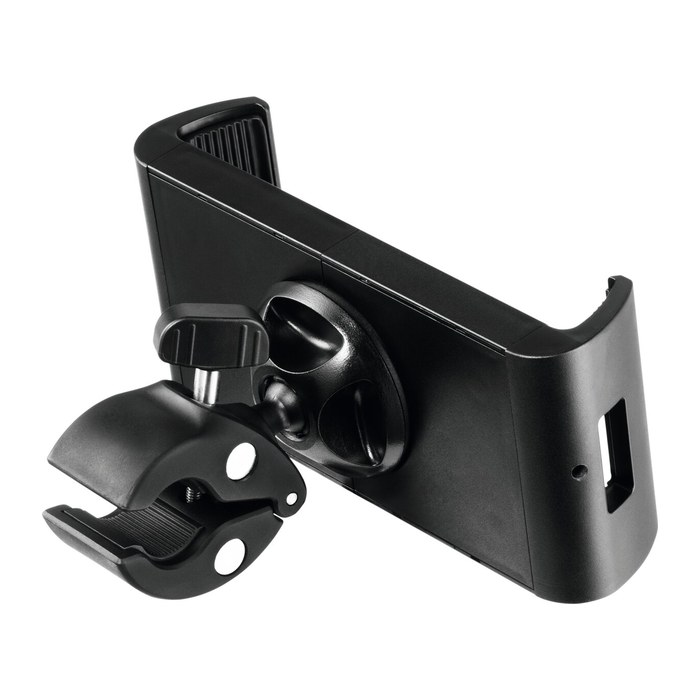 DURABLE Tablet-Halterung TOUGH CLAMP XL 894601 schwarz für Regale und Fahrwagen, Stangenhalterung