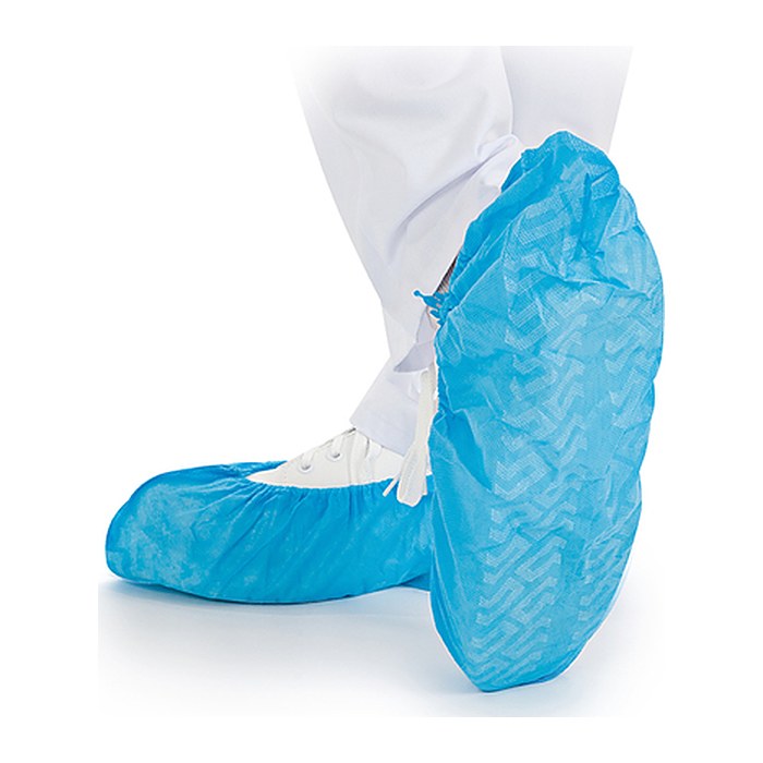 HYGOSTAR unisex Überschuhe blau Einheitsgröße, 100 St.
