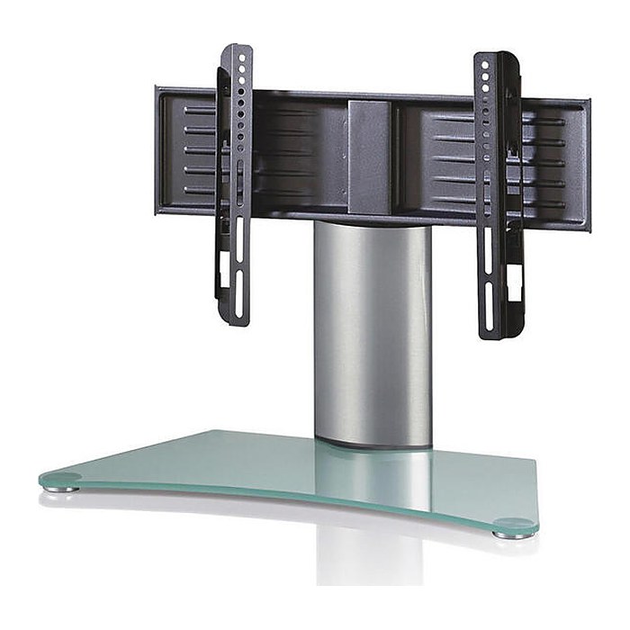 VCM my media TV-Ständer Windoxa Mini silber, mattglas