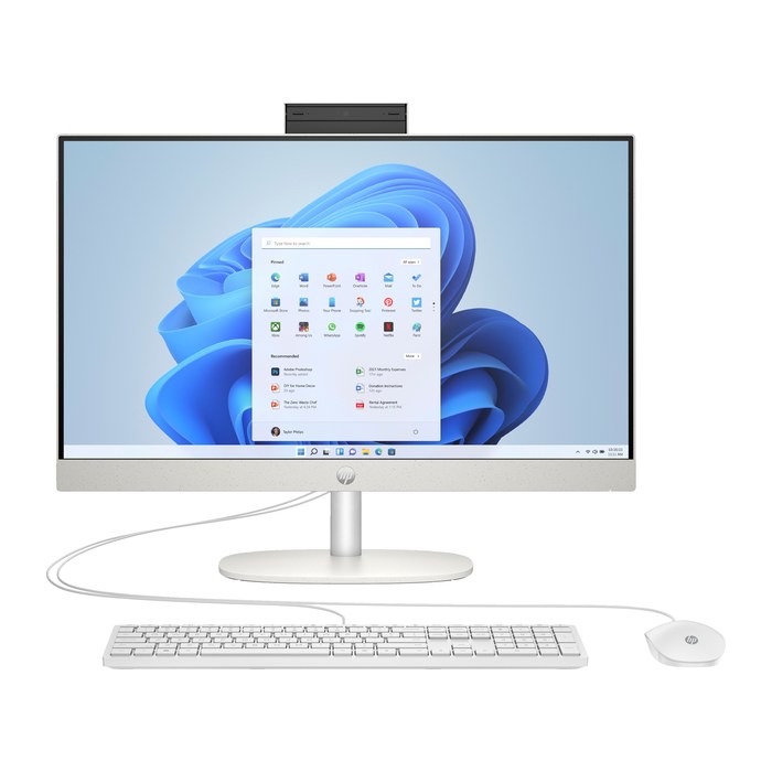 HP 24-cr0009ng All-in-One PC, 8 GB RAM, 512 GB SSD, AMD Ryzen™ 3 7320U