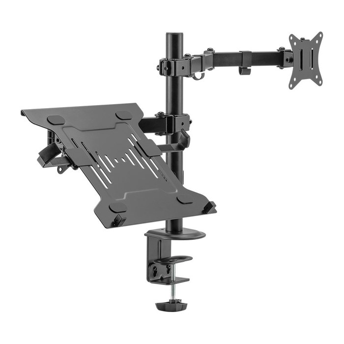 DIGITUS MLS 1TFT -32" Max8KG+ 1NOT -15,6" Max4KG schwarz