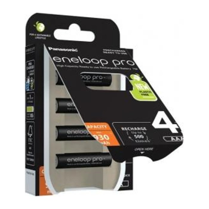 eneloop Akkus pro Ni-MH Micro AAA 930 mAh, 4 St.