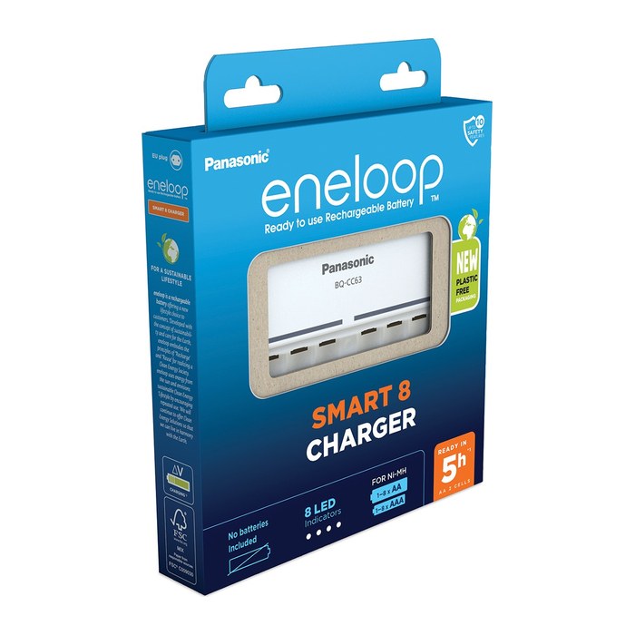 eneloop Smart 8 Charger BQ-CC63 Akku-Ladegerät