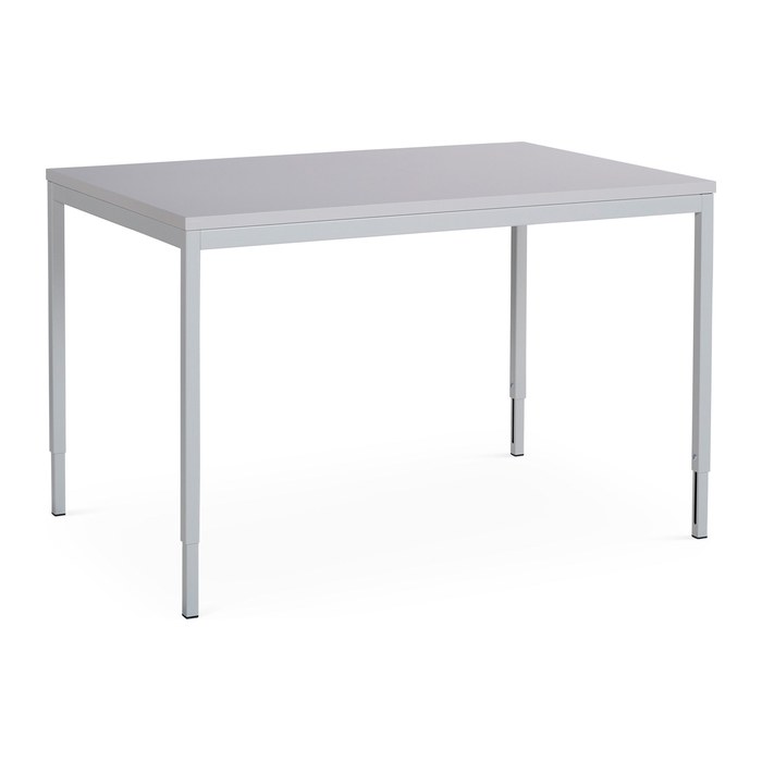 Mehrzwecktisch Höhenverstellbar – Gestell in Lichtgrau (1600 x 800 mm)