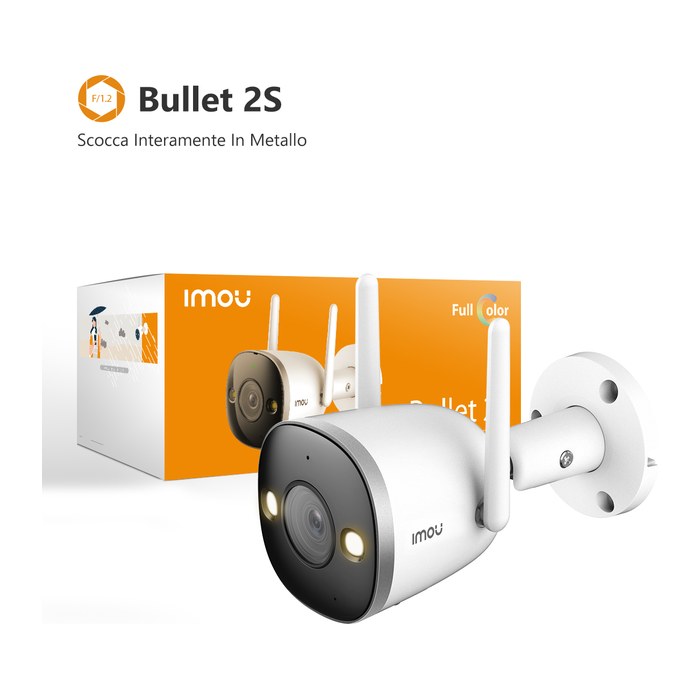 IMOU IPCam Bullet 2S 2MP WLAN 1080P IR 30m