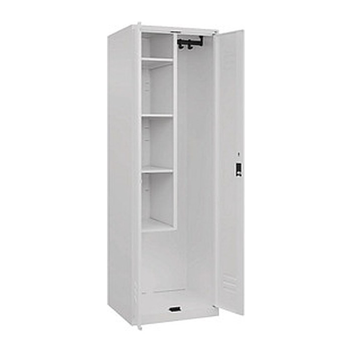 CP Putzmittelschrank Classic Plus 080100-00 S10025 verkehrsweiß 4 Fachböden 60,0 x 50,0 x 185,0 cm, aufgebaut, 1 St.