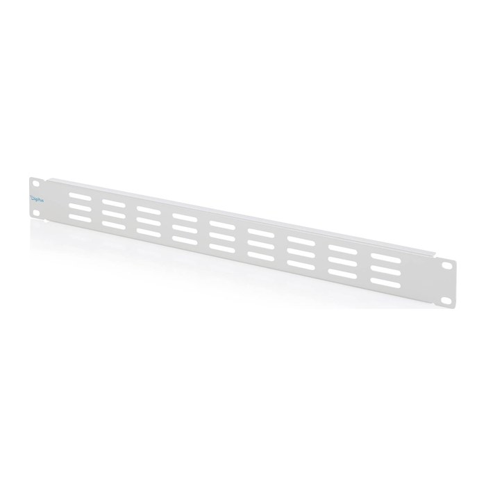 DIGITUS Blindabdeckung 1HE für 482,6mm (19")-Schränke, grau