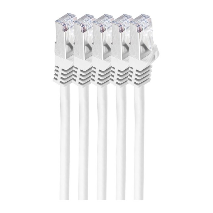 Shiverpeaks RJ45 Patchkabel S/FTP, Cat7 VE5, 2m weiß