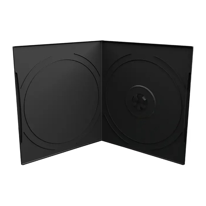 MediaRange DVD-Leerhülle für 1 Dics 7mm Taschenformat schwar