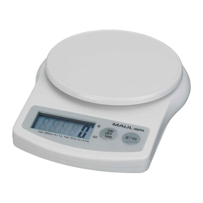 MAUL Briefwaage MAULalpha weiß für max. 5,0 kg