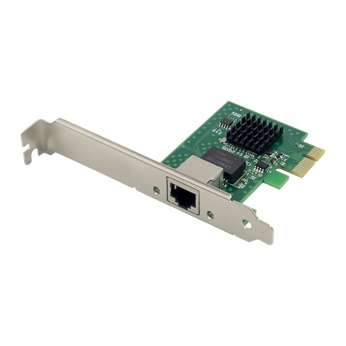 LevelOne GE Netzwerkkarte PCIe1x/1xRJ45 2.5G grün