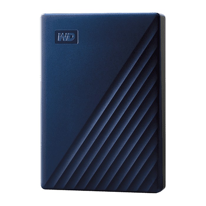 Western Digital My Passport for Mac 6 TB externe HDD-Festplatte blau