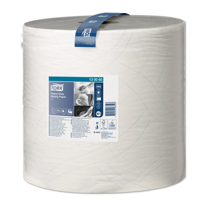 TORK Putztuchrolle Advanced 430 2-lagig hochweiß, 1.000 Blätter, 1 Rolle