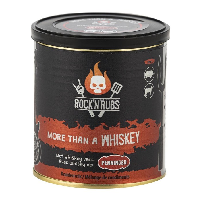 ROCK N RUBS - More than a Whiskey 130g MHD 06/27