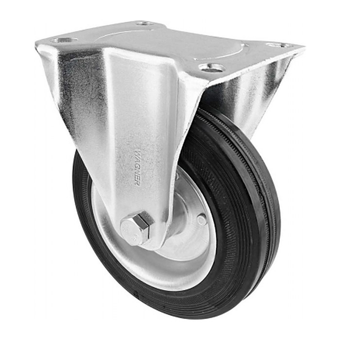 WAGNER® design yourself Transportgeräte-Bockrolle RO 8124 silber
