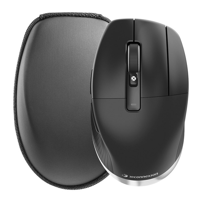 3Dconnexion CadMouse Compact Maus kabellos schwarz
