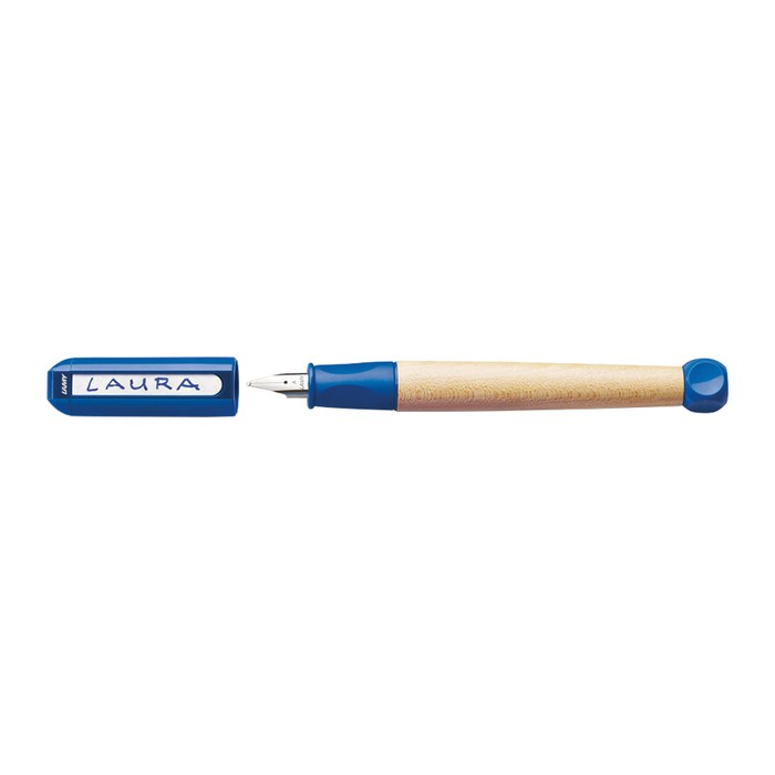 LAMY abc Patronenfüller blau/ahorn M (mittel), 1 St.