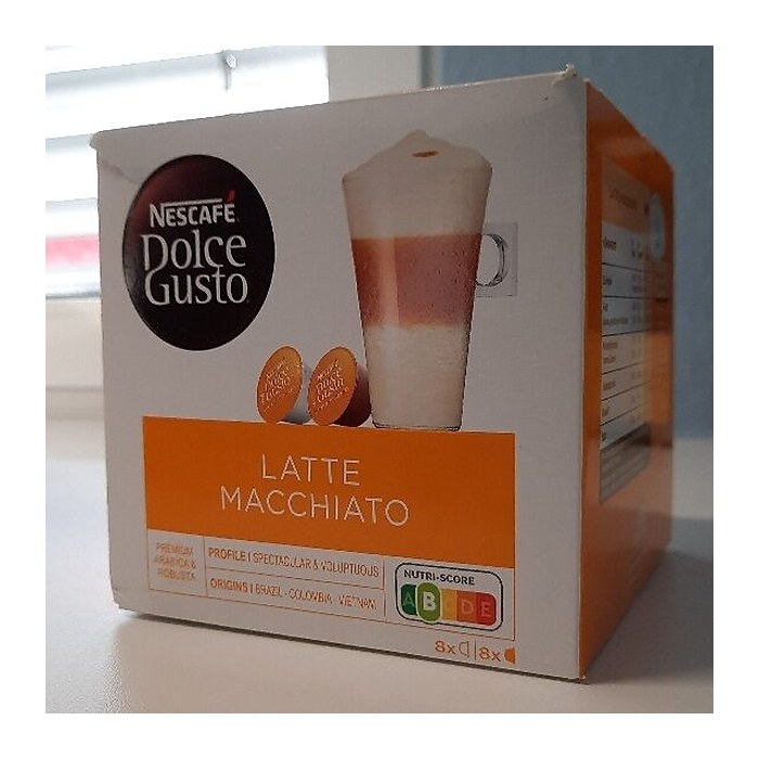 NESCAFÉ DOLCE GUSTO® LATTE MACCHIATO Kaffeekapseln, Arabicabohnen 8 St.