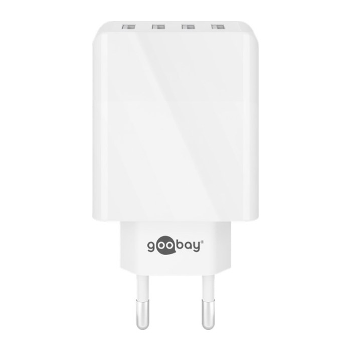 goobay Ladeadapter weiß, 30 Watt