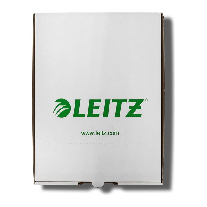LEITZ Schnellhefter 4191 Kunststoff weiß DIN A4, 25 St.