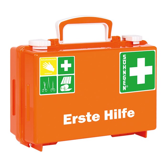 SÖHNGEN Erste-Hilfe-Koffer Quick-CD DIN 13157 orange