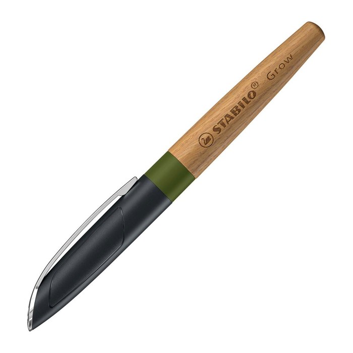 STABILO Grow Patronenfüller moosgrün/Eiche M (mittel), 1 St.