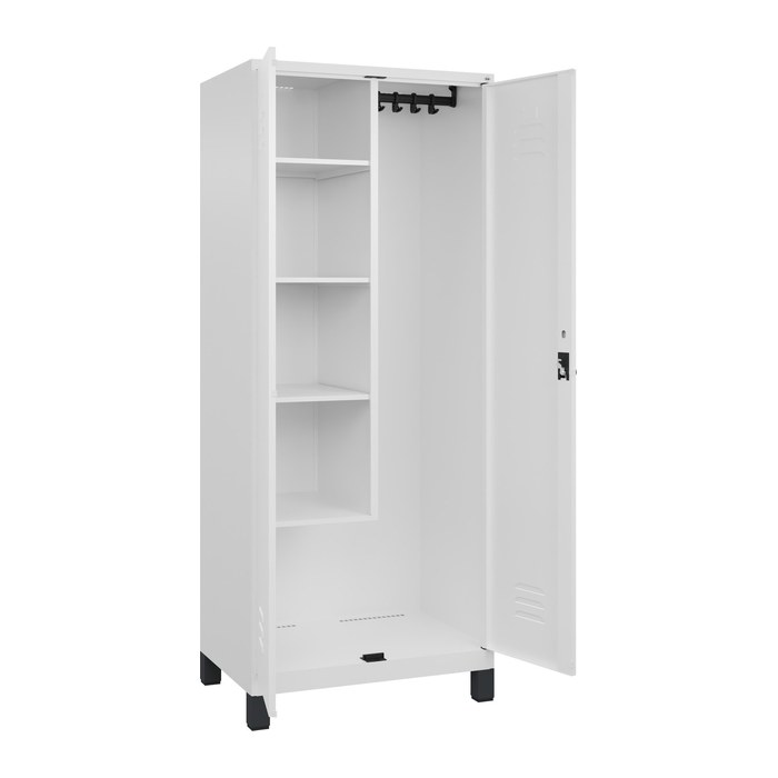 CP Putzmittelschrank Classic Plus 080110-02 S10013 verkehrsweiß 4 Fachböden 80,0 x 50,0 x 195,0 cm, aufgebaut, 1 St.