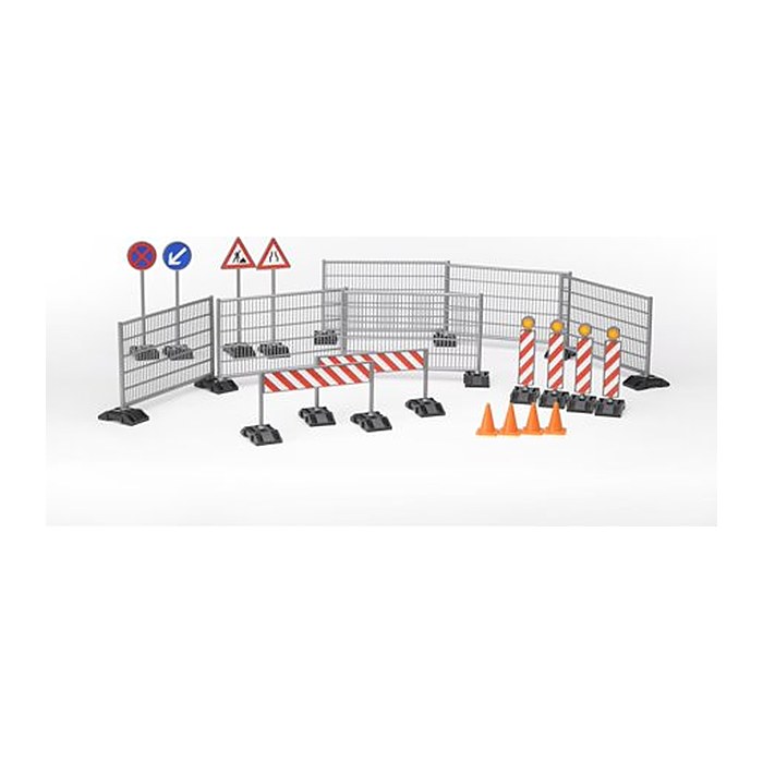 bruder Baustellen-Set 62007 Zubehörset für Spielzeugautos