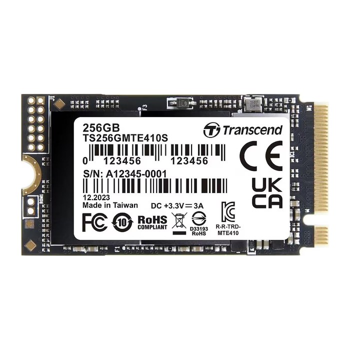 SSD 256GB Transcend M.2 MTE410S (M.2 2242) PCIe Gen4 x4 NVMe