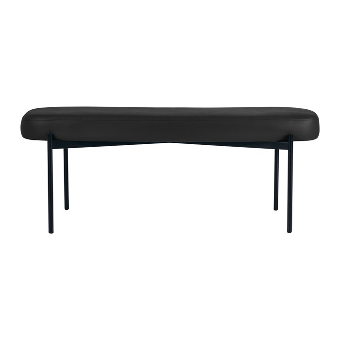 meet powered by PAPERFLOW Sitzbank GAIA L GBOLC.01.01 schwarz Kunstleder 118,0 cm